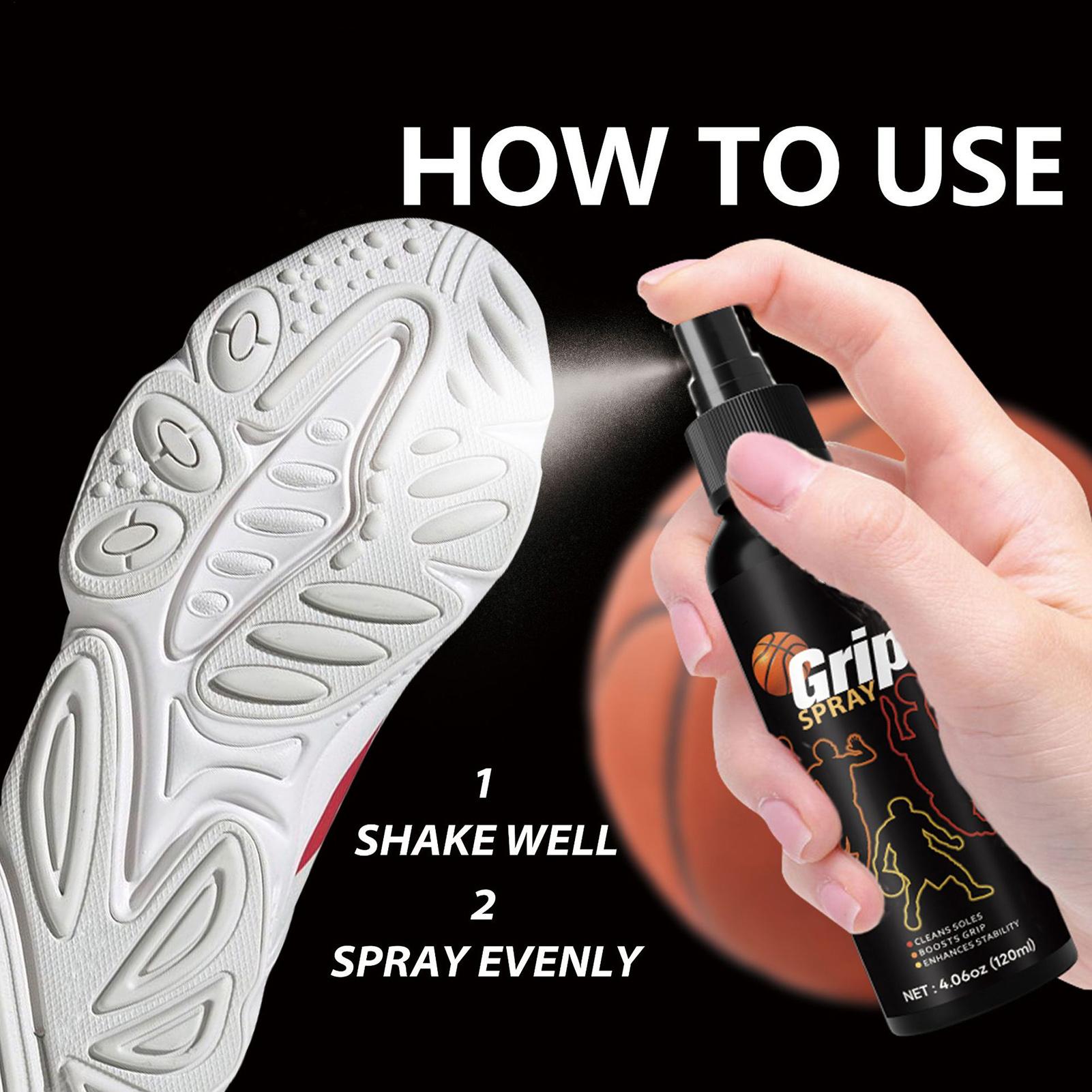 120ml Grip Spray voor basketba - Sneaker Shoe Care Kit recensie en prijs
