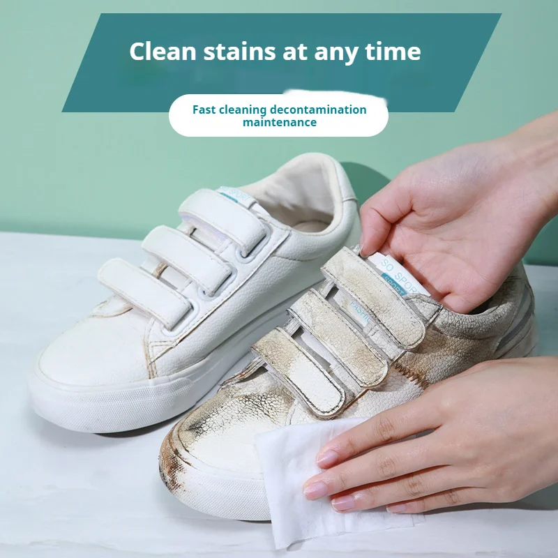 Draagbare schoonmaakdoekjes zo - Sneaker Shoe Care Kit recensie en prijs